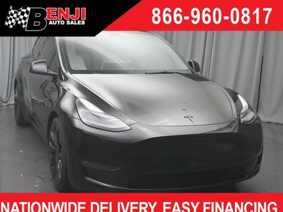 TESLA MODEL Y 2021 5YJYGDEF9MF261668 image